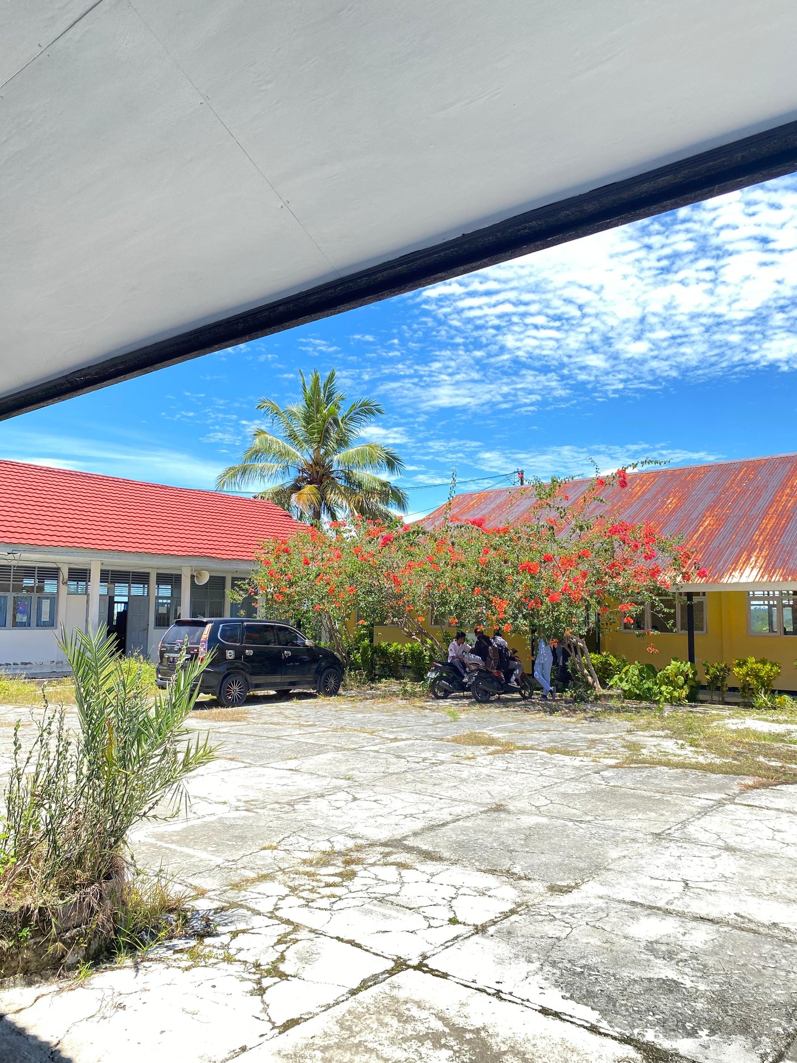 Lingkungan sekolah SMK N 1 Fakfak